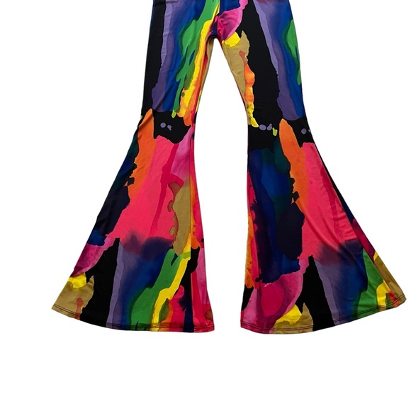 Lilly’s Kloset Tie Dye Strapless Bell Bottom Jumpsuit - Picture 11 of 15